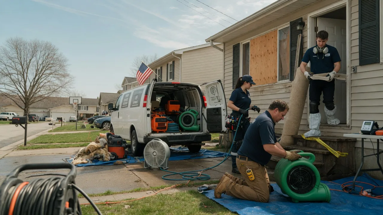 Water Damage Restoration in High View, WV near me